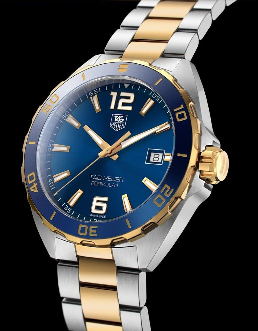Tag heuer f1 gold cheap
