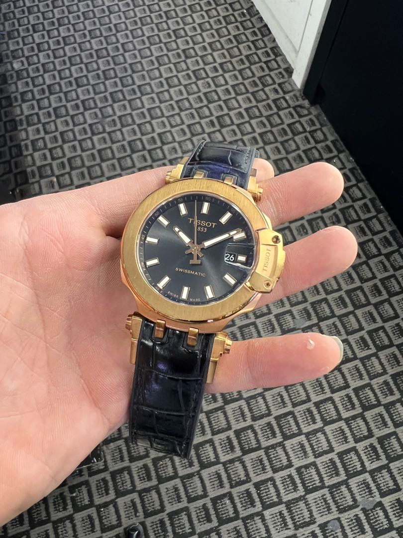 Tissot swissmatic rose gold on sale