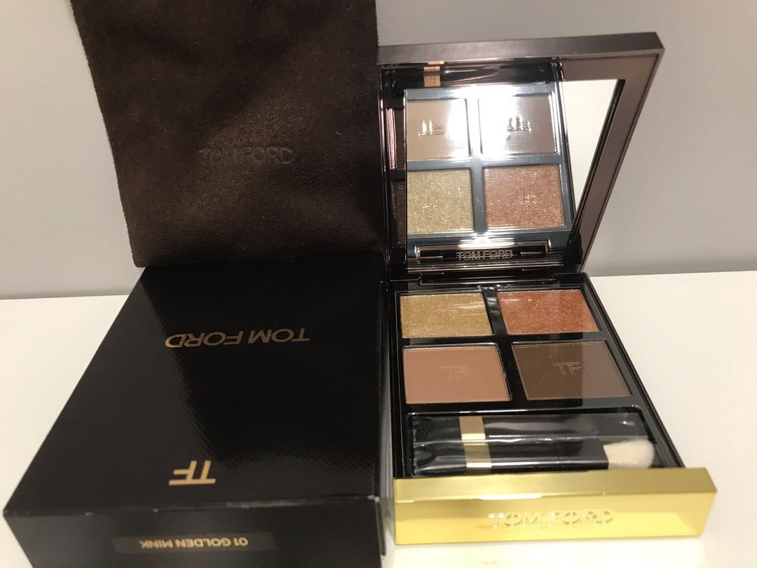 Tom Ford Eyeshadow 01 Golden Mink (Brand New), Beauty & Personal Care,  Face, Makeup on Carousell