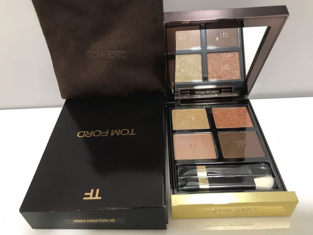 Tom Ford Eyeshadow 01 Golden Mink (Brand New), Beauty & Personal Care,  Face, Makeup on Carousell