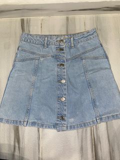 Topshop Denim Skirt