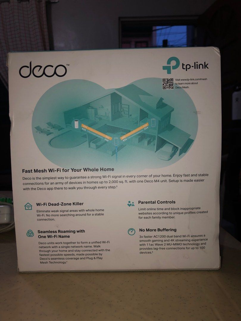 TP-link deco M4 AC1200, Computers & Tech, Parts & Accessories ...