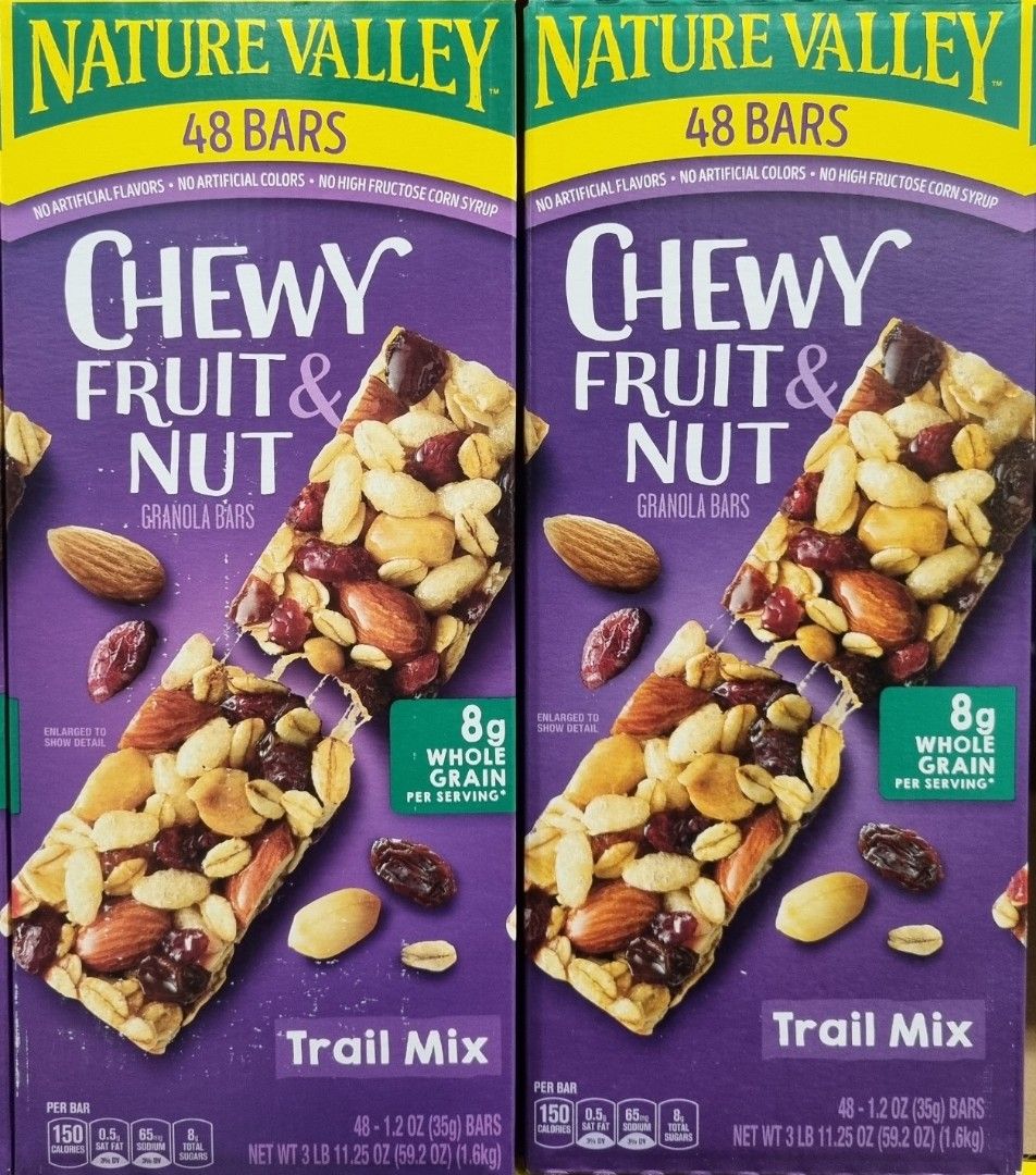 Trail Mix Bar 1.6kg / 35g x 48, Food & Drinks, Packaged & Instant Food