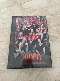 Twice x2 Sealed Eyes wide open albums