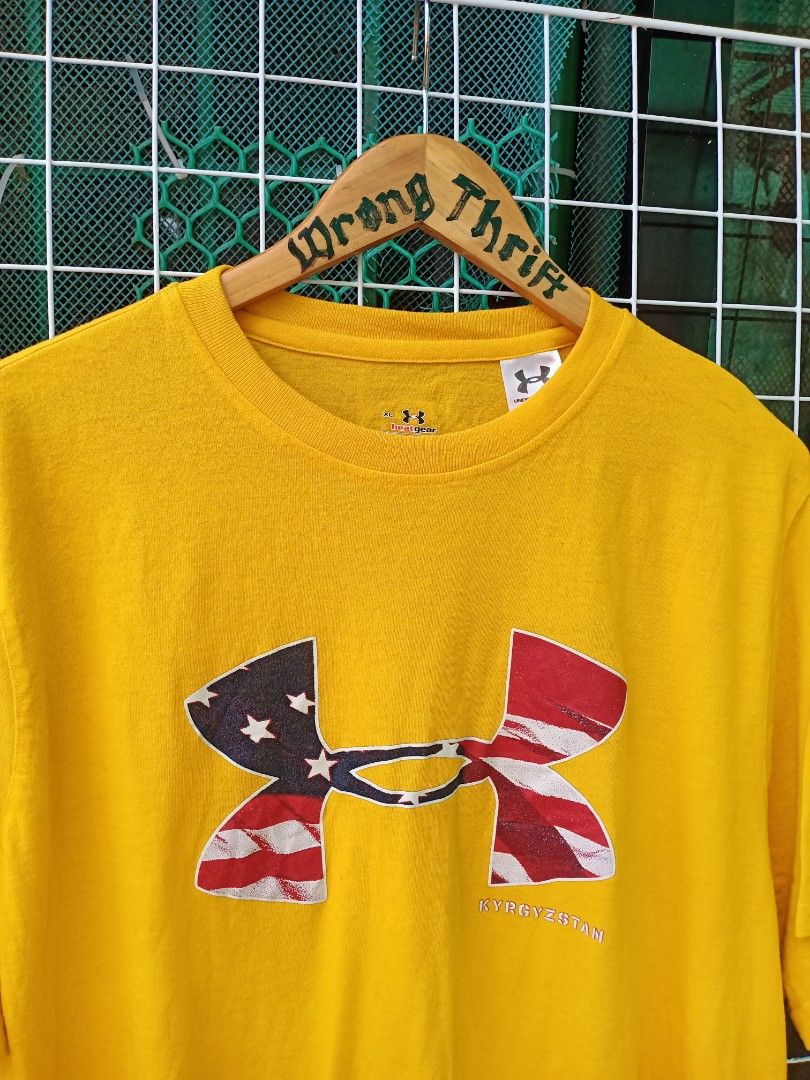 Under armour usa logo men s fashion activewear on carousell