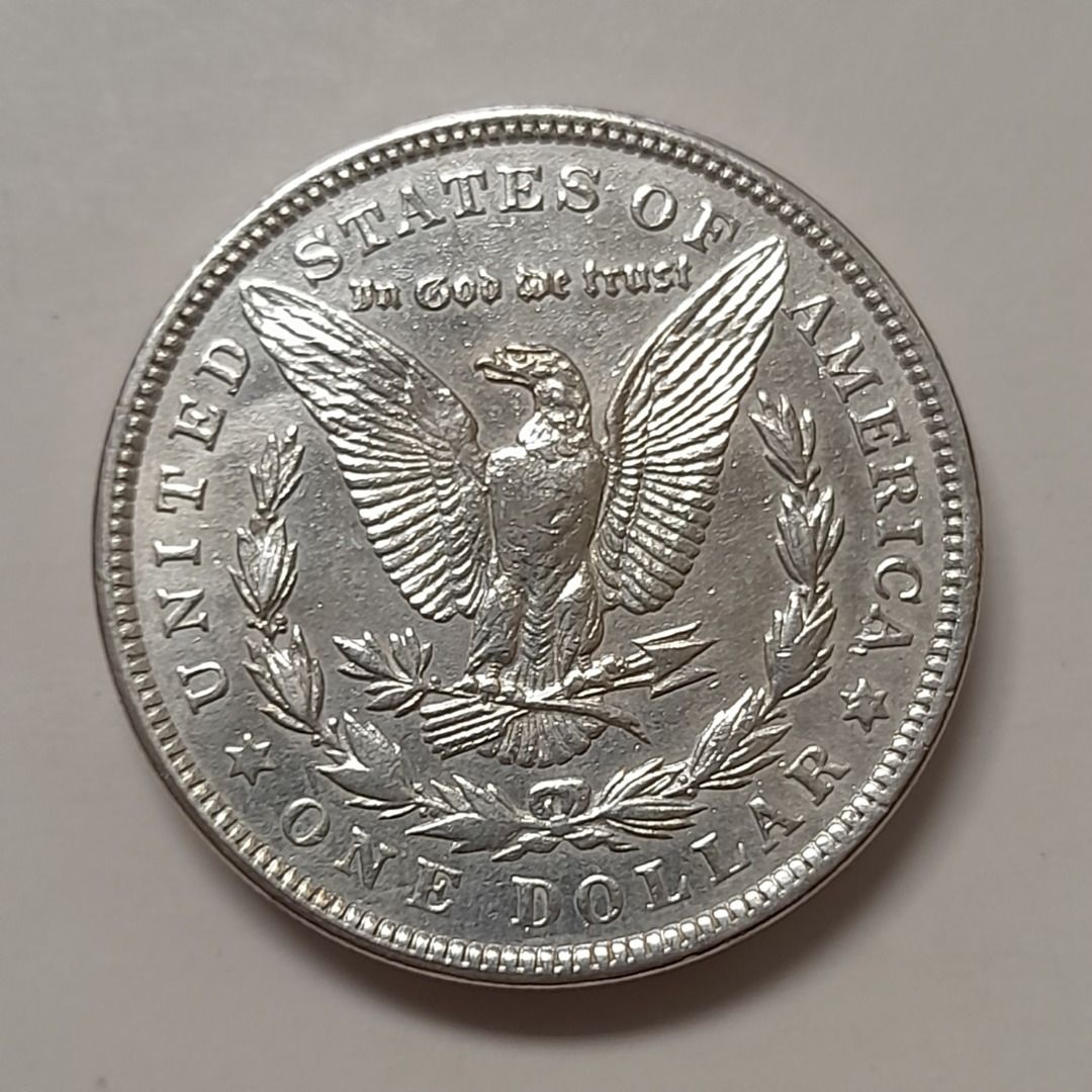 U.S. 1Dollar (Original) "1921 DOLLAR" .900 Silver Coin (Mint