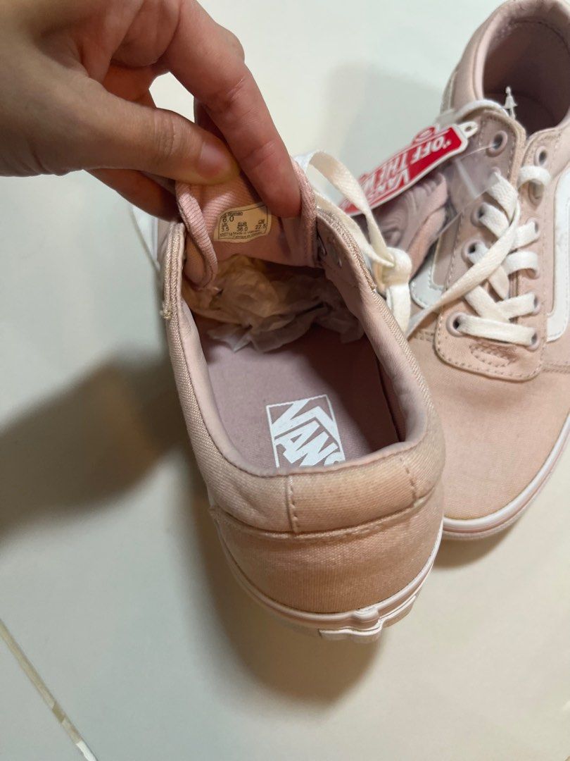 Pink vans deals size 9