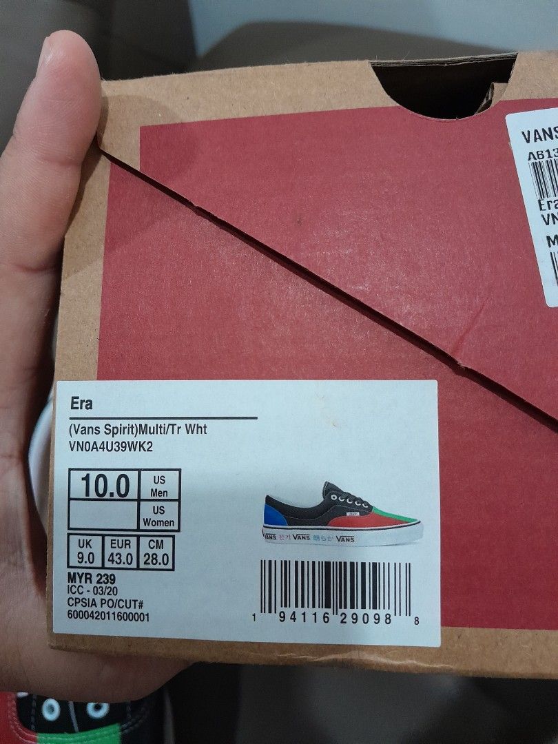 Vans discount spirit era