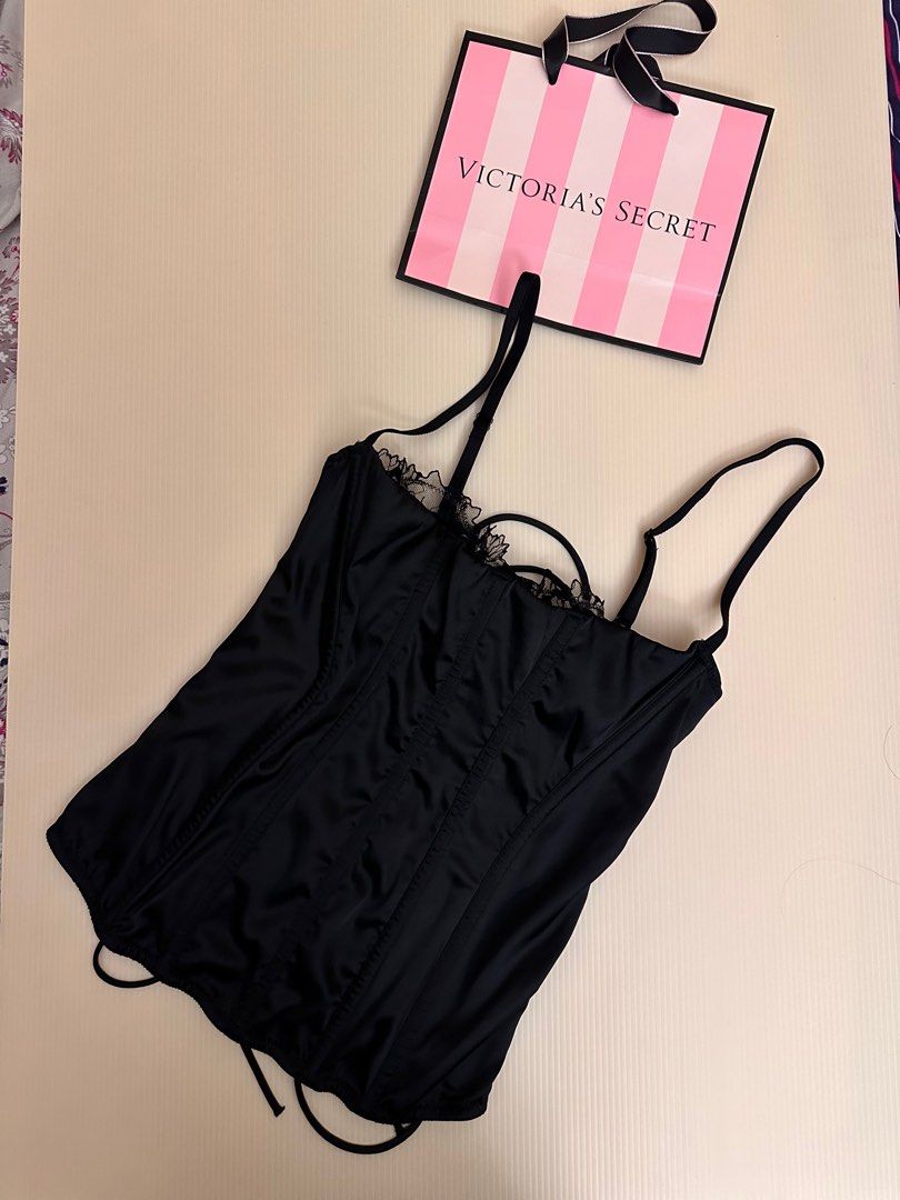 Women's Corsets Victorias Secret Black Lingerie