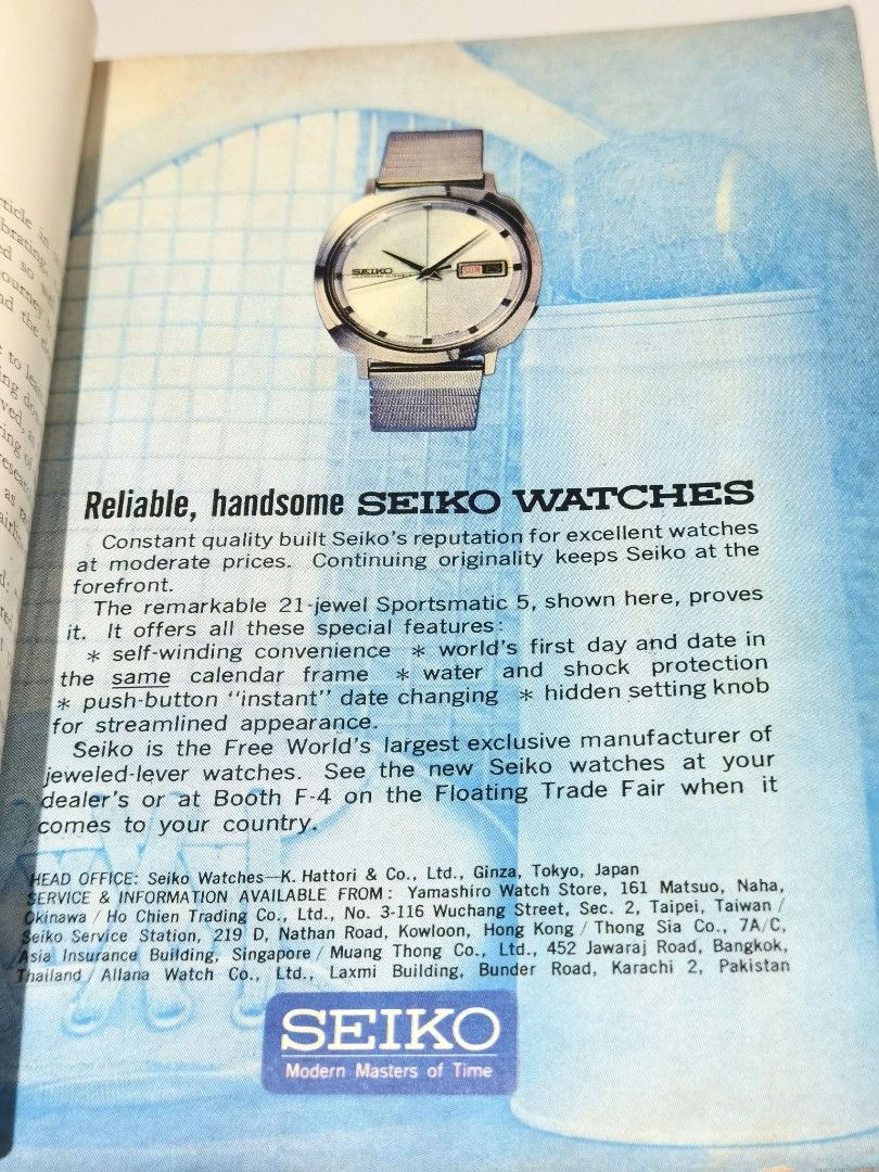 Vintage Book Reader Digest Year 1975 November Issue Seiko Watches, Hobbies  & Toys, Books & Magazines, Magazines on Carousell