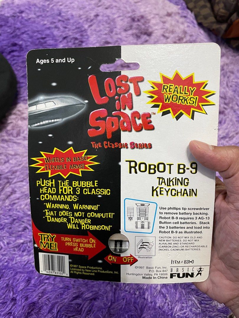 Toy Island perdu dans l'espace Robot B-9 télécommandé Classic Series (1998) - France