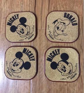 Vintage Mickey Mouse coasters
