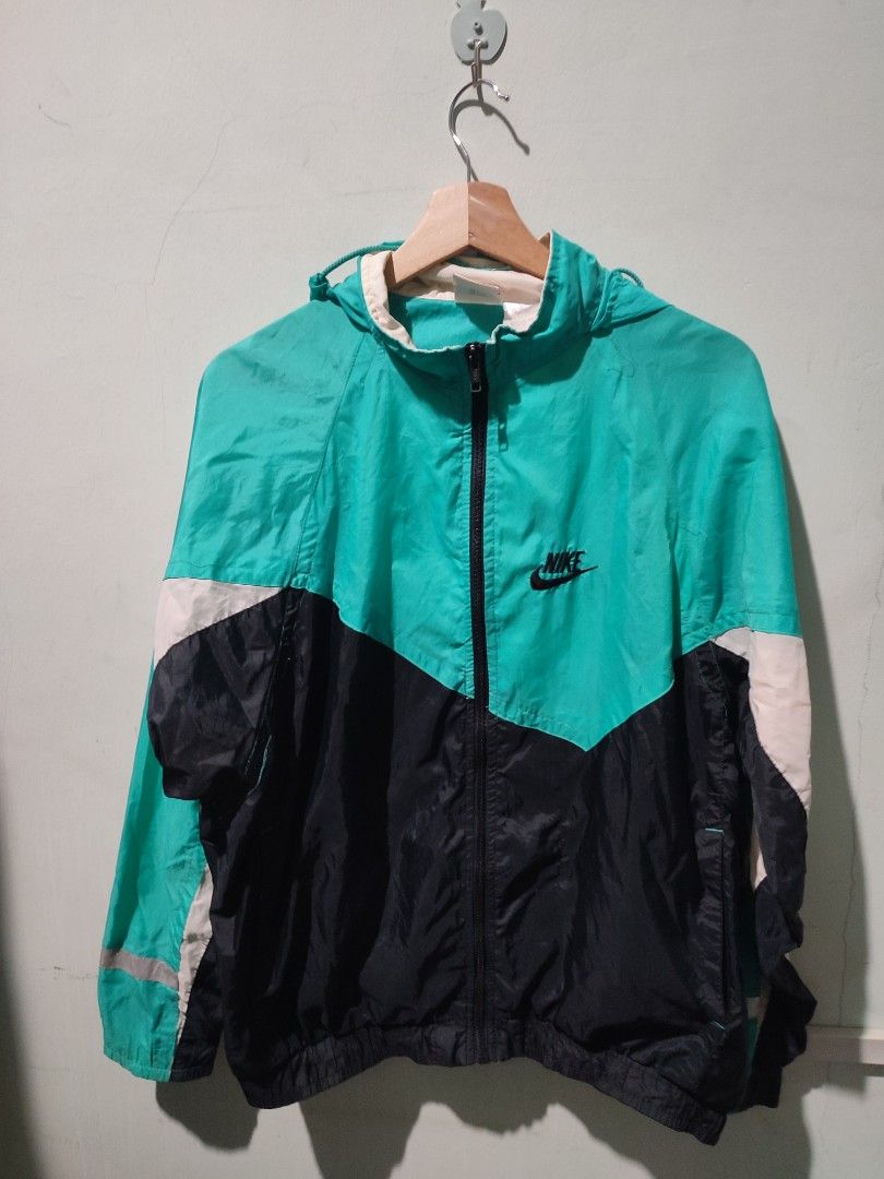 Nike windbreaker turquoise sale