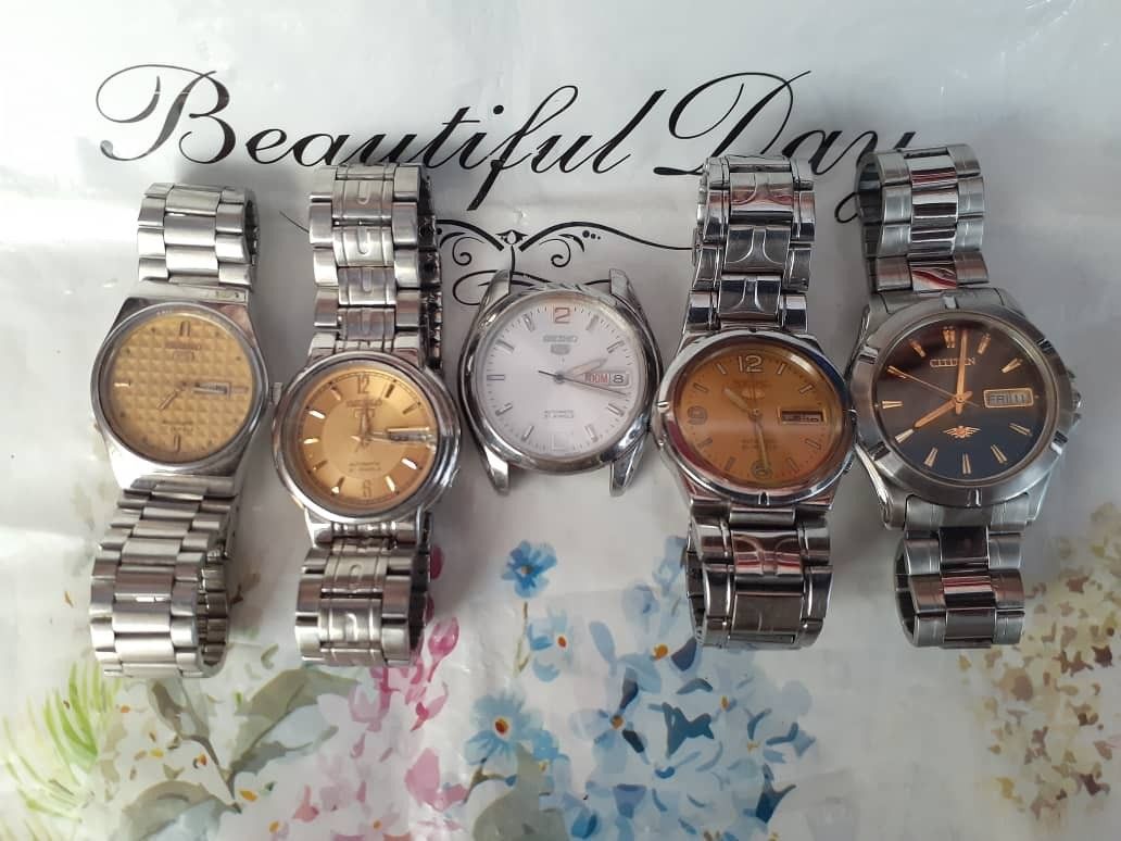 Vintage Seiko watch Lot For Spare Parts Restoration Women s