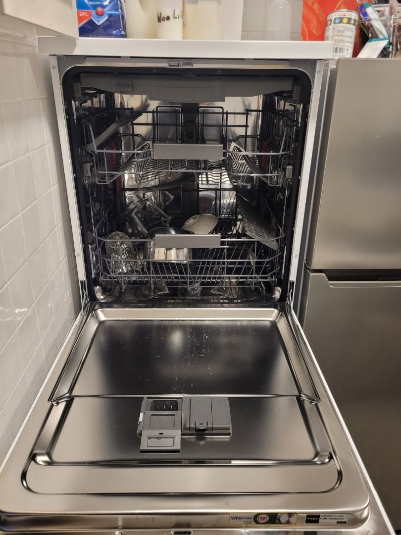 Whirlpool 6th Sense Dishwasher 惠而浦 「第6感」洗碗碟機, 家庭電器, 廚房電器, 洗碗碟機 Carousell