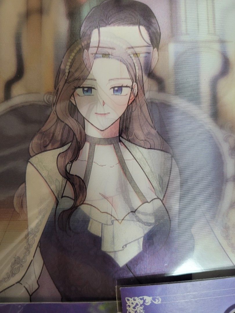 WTS official korean manhwa webtoon merch villainess in love under the