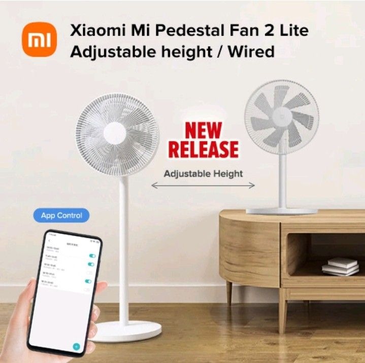 Xiaomi Mi Smart Standing Fan 2 Lite Adjustable Height (SG Set, Local ...