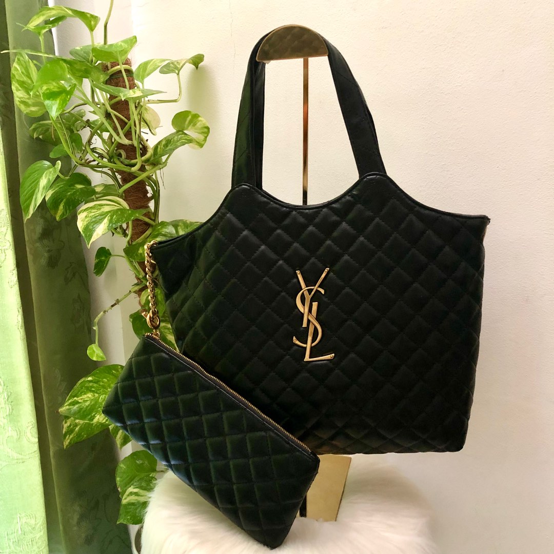 YSL I Care Tote Bag, Luxury, Bags & Wallets on Carousell