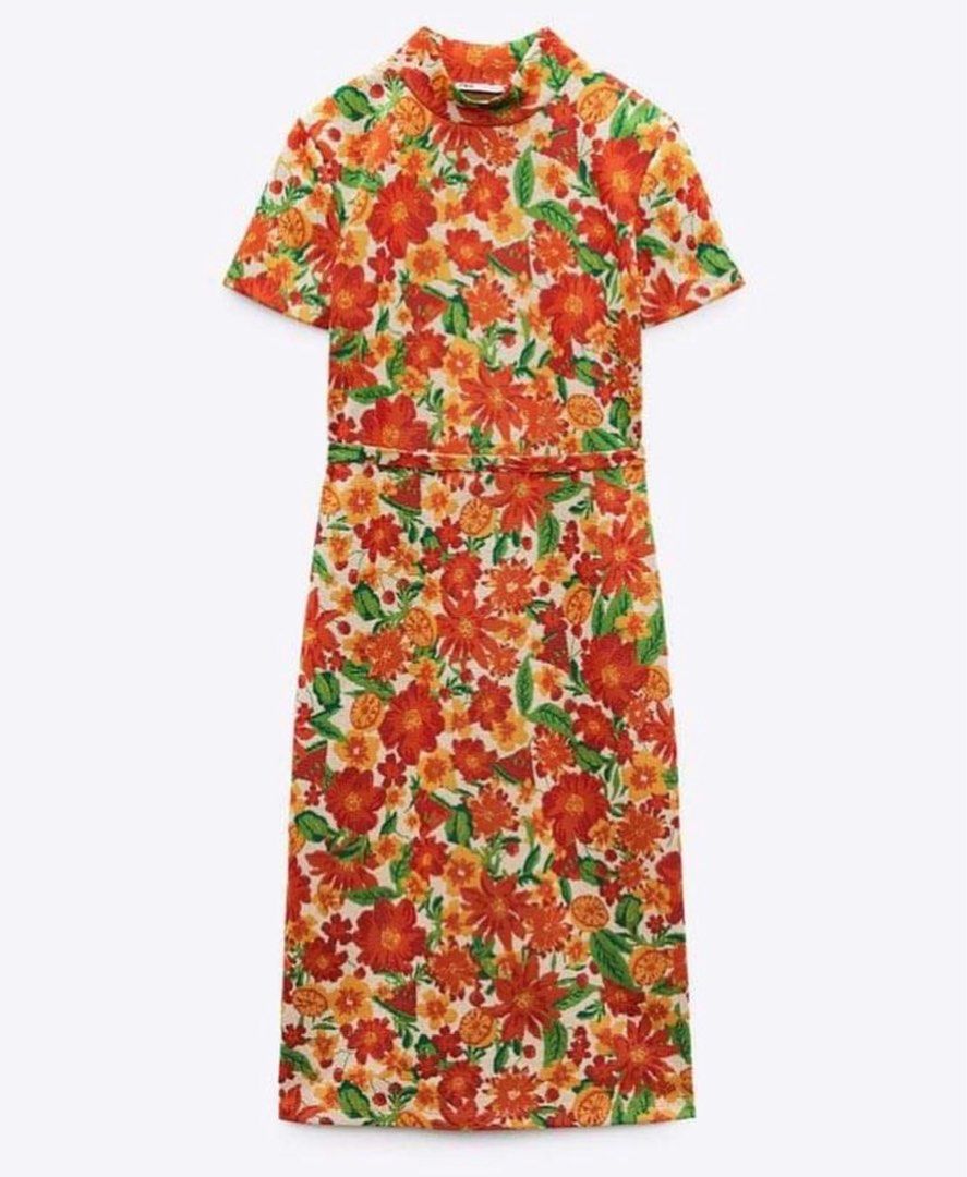 Zara floral dress, Women's Fashion, Dresses & Sets, Dresses on Carousell
