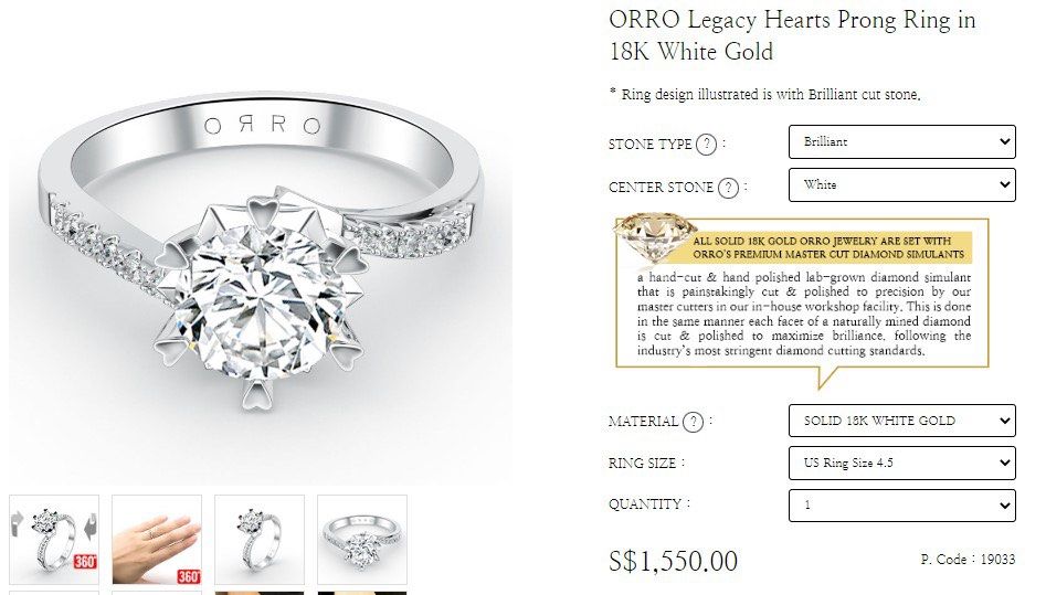 Orro on sale couple ring