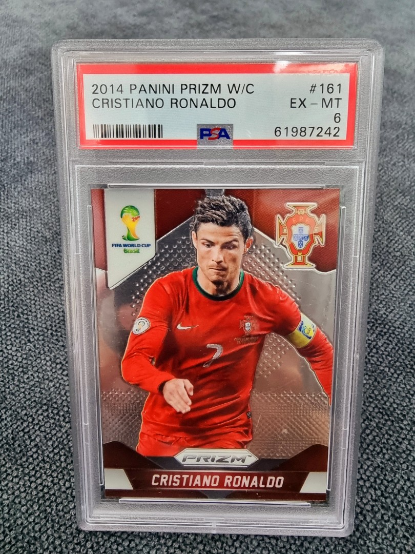 2014 Panini Prizm World Cup Cristiano Ronaldo No.161 PSA 9 Portugal クリスティアーノロナウド　ポルトガル　ワールドカップ