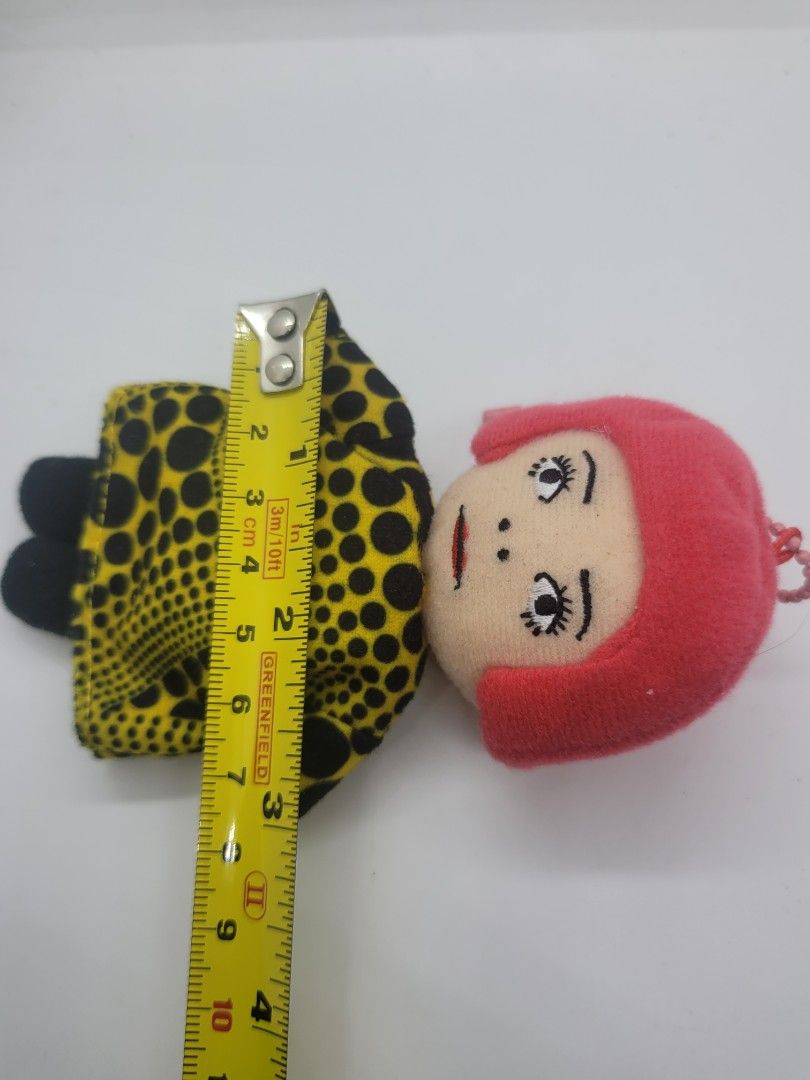 Yayoi-chan Yayoi Kusama Plush Keychain Collectible