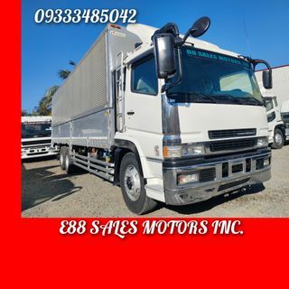 2021 FUSO SUPER GREAT 10W Aluminum Wing Van 6M70 Engine With LIFTER