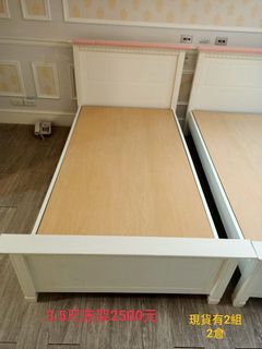 二手家具 歐式3.5尺單人床架