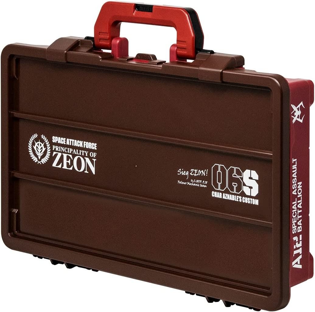 全新日版二色選擇ZEON Tool Box 工具箱447×85×293mm ZEON 馬沙專用紅 