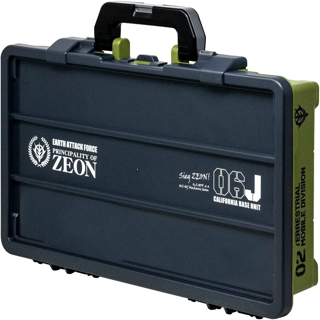 全新日版二色選擇ZEON Tool Box 工具箱447×85×293mm ZEON 馬沙專用紅 