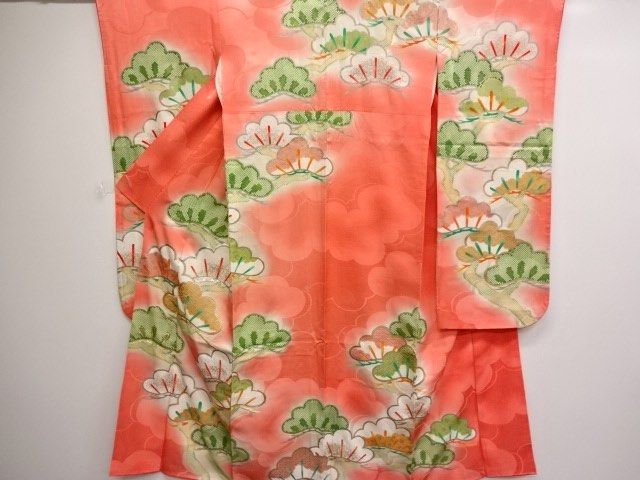 售] 日本正絹振袖和服Japanese Kimono Furisode