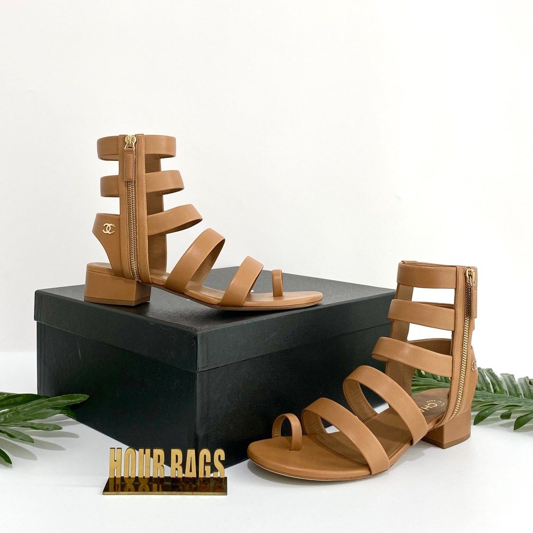 Chanel gladiator hotsell sandals 2018