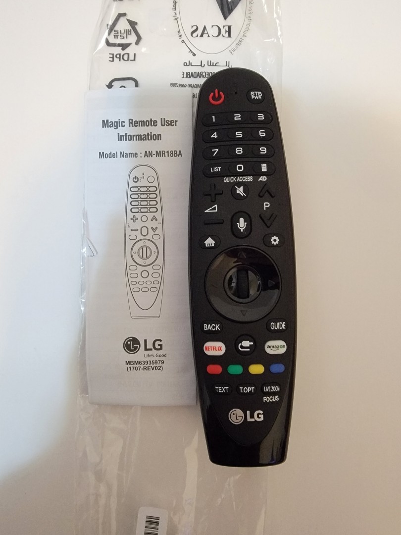LG AKB75375502 AKB75375502 Television Remote Control