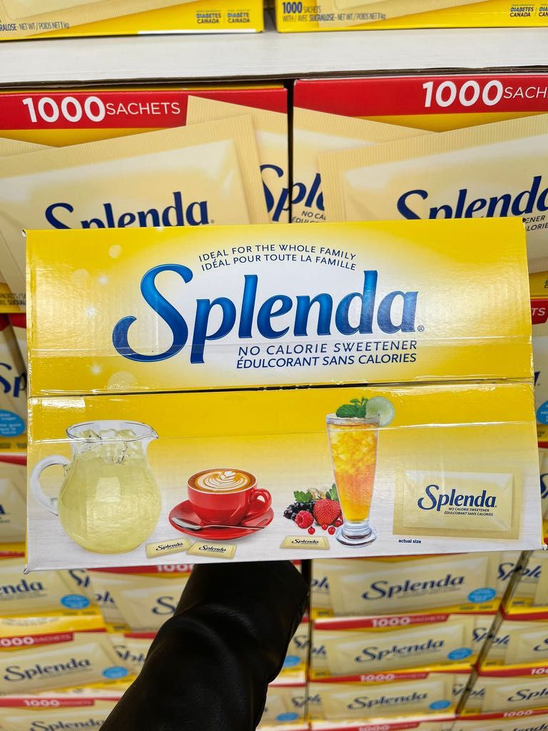 加拿大空運直送】 Splenda No Calorie Sweetener無熱量代糖(一盒1000包