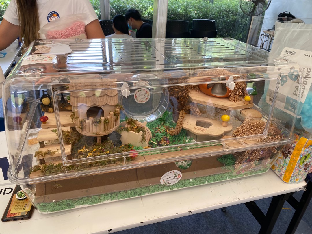 Acrylic Hamster Cage, Pet Supplies, Homes & Other Pet Accessories on ...