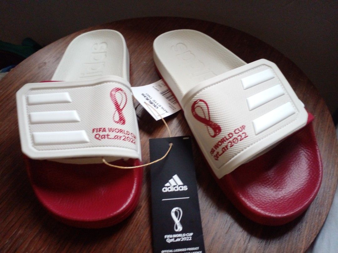 Adidas world store cup slides