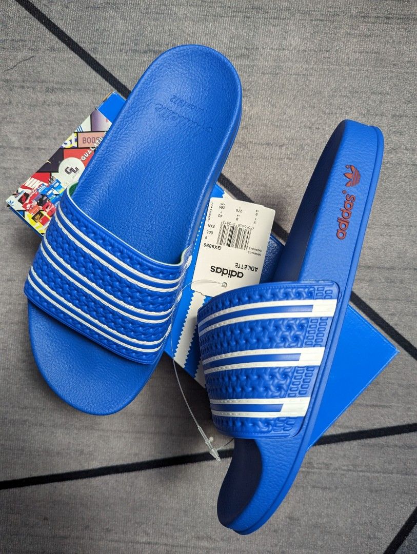 Adilette top slides blue
