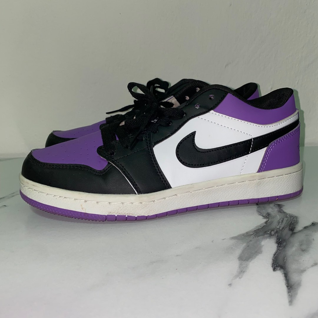 air jordan low court purple