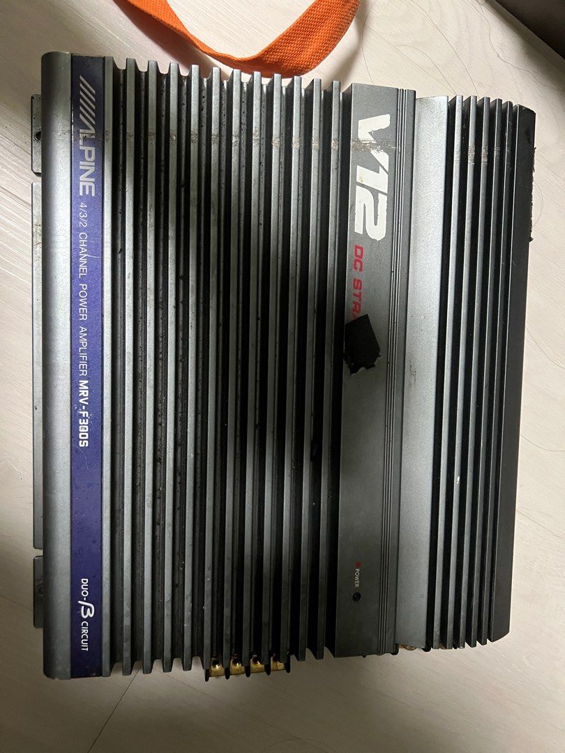 ALPINE power amplifier, Car Accessories, Accessories on Carousell