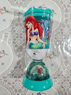 Ariel little mermaid water cup bottle