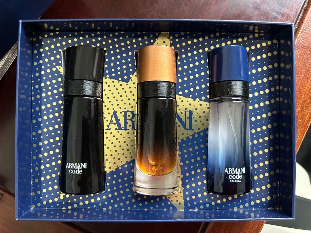 Giorgio armani code colonia gift set on sale