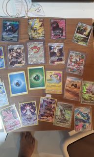 Assorted pokemon cards
