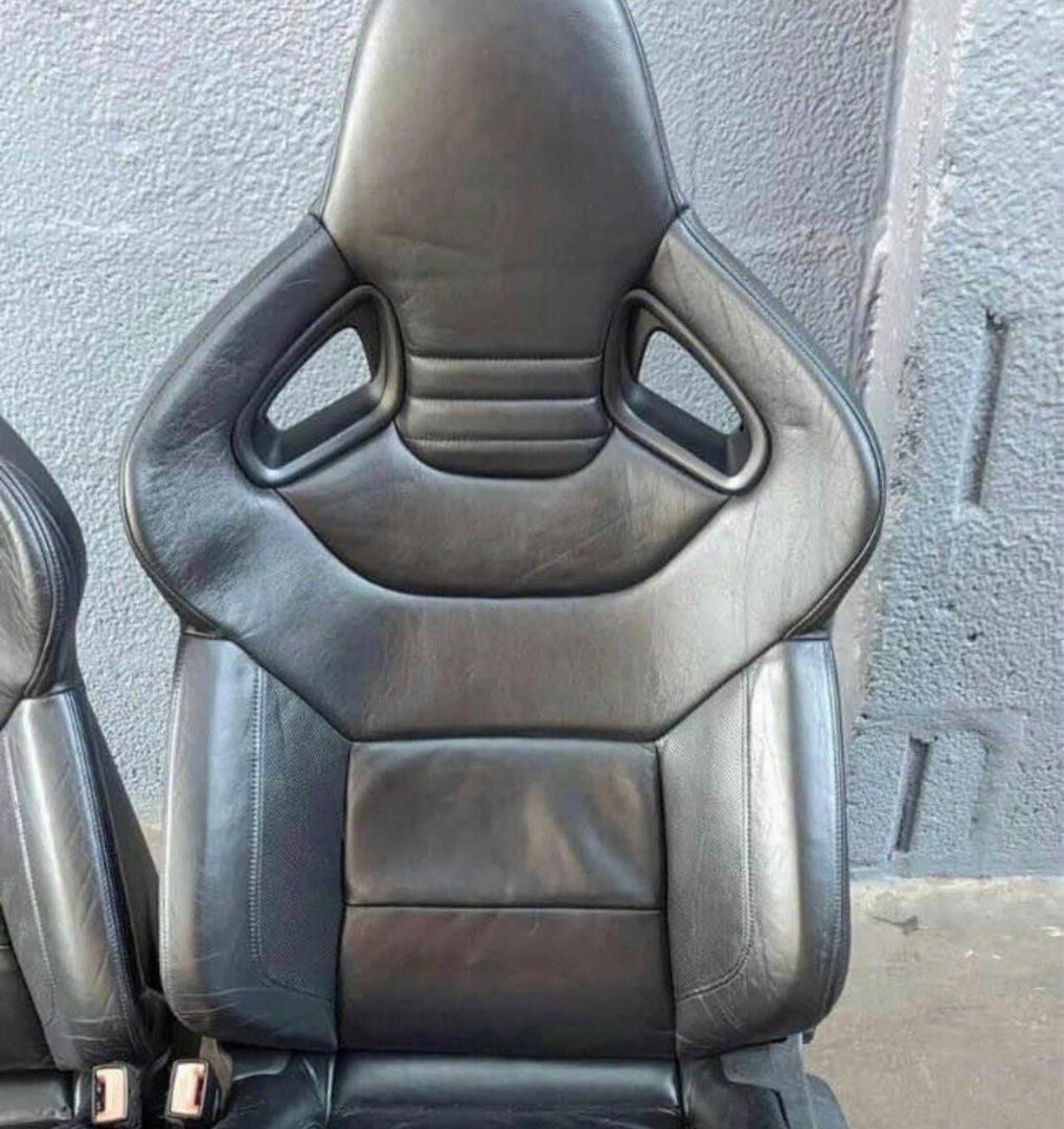 Audi TT, RS3, S3, R32, R8, TTRS RECARO HEATED WINGBACK BUCKET SEATS 3 ...