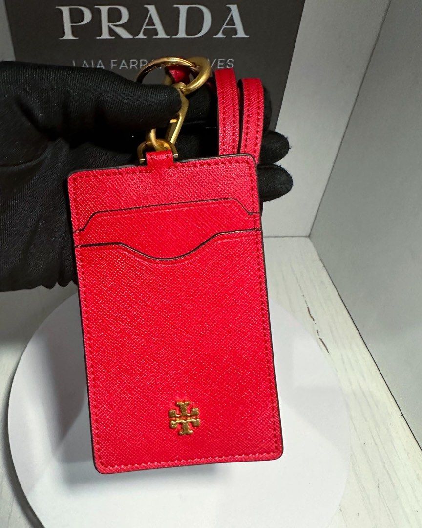 Authenthic tory burch lanyard, Luxury, Bags & Wallets on Carousell