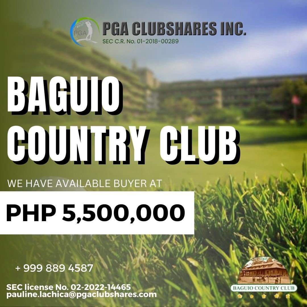 BAGUIO COUNTRY CLUB on Carousell