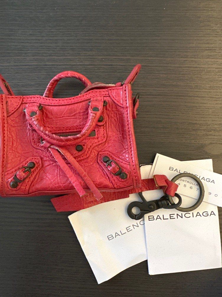 City Mini Balenciaga Charm RARE~ BALENCIAGA MICRO MINI CITY BAG