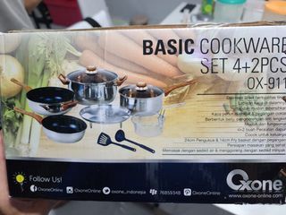 Basic cookware set 4 +2 pcs ox 911