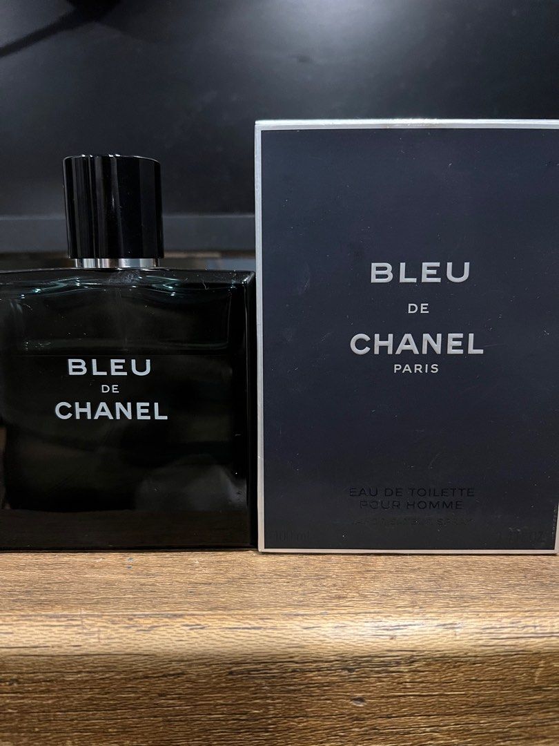 Bleu De Chanel EDT 100ml, Beauty & Personal Care, Fragrance ...