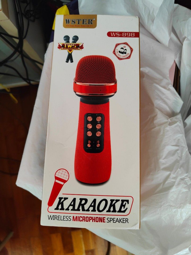 Bluetooth microphone, Audio, Microphones on Carousell