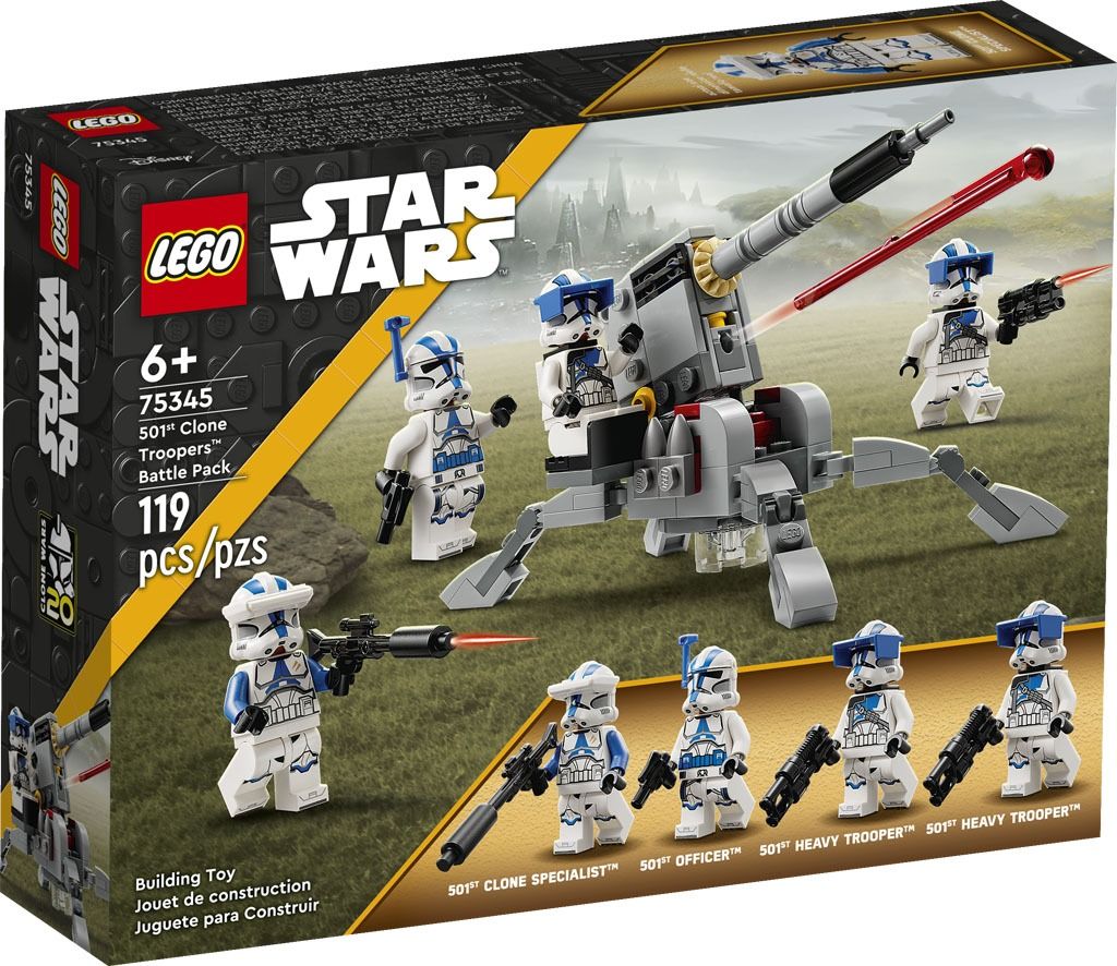 BNIB] LEGO Star Wars 75345 501st Clone Troopers™ Battle Pack BUILD